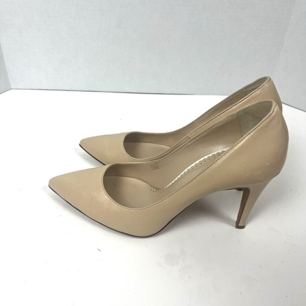 Navyboot Classic Beige Pump EU 37 US 6.5 Nude Heel Business‎ Wedding Shoes Italy